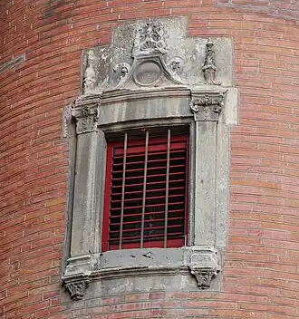 Hôtel du Vieux-Raisin (façade arrière).