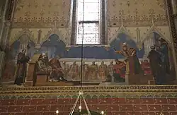 Saint Nicolas affirme la divinité du Christ au concile de Nicée.