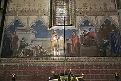 Saint Nicolas refuse de sacrifier aux idoles.