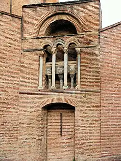 L'enfeu qui abrite un sarcophage