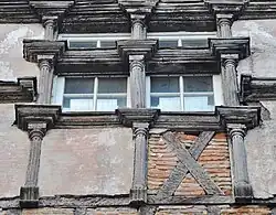 Hôtel Boscredon (en bois).