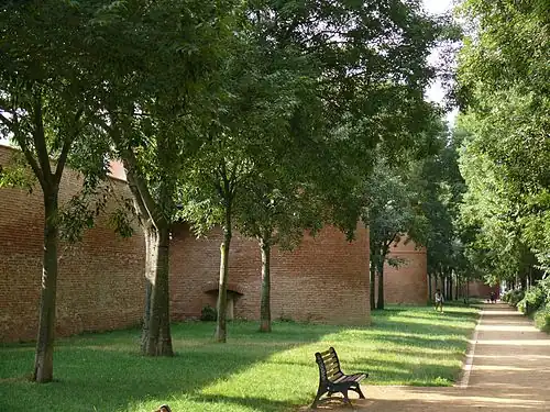 Les jardins du rempart.