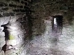 Intérieur de la tour no&nbsp;11 de la Recepte.