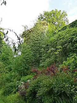 Tour no&nbsp;8 de la Recepte vue de la fausse-braie.