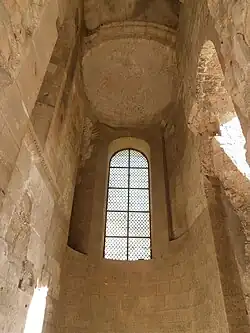 Sacristie (absidiole du transept).