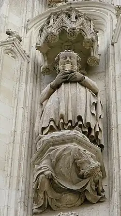 Statue du dauphin Charles (futur Charles VI)