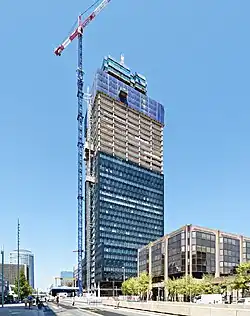 Le chantier en août 2022