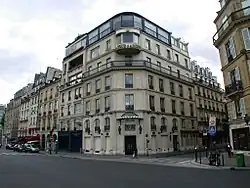 La devanture du restaurant la Tour d'Argent.