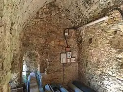 Vue vers le sud de la salle.