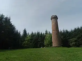 Le sommet du Brotschberg avec sa tour.