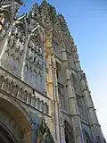 Cathédrale de Rouen, façade.