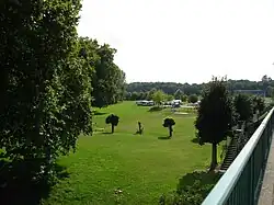 Le camping municipal en 2011.