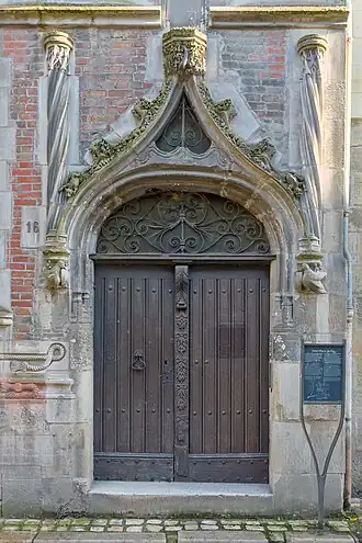 Portail de la maison de Tristan-l'Hermite