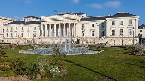 Le palais de Justice.