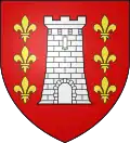 Blason de la maison d'Alègre.