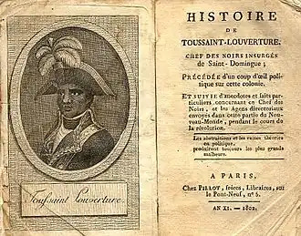 1802 : Toussaint Louverture par Charles-Yves Cousin d'Avallon, (1769-1840), (BNF&nbsp;30282183).