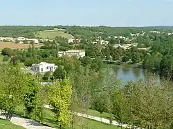 Vue depuis l'église de Touvre.