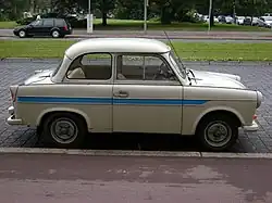 Une Trabant P60.