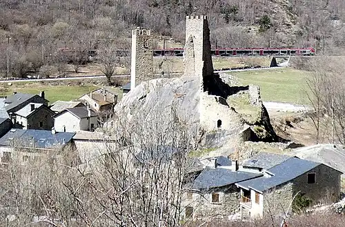 Le château en avril 2022.