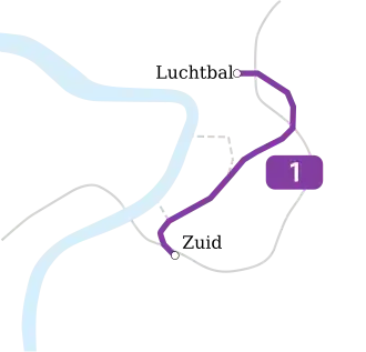 Voir la carte de la ligne.