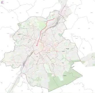 Plan au 1er janvier 1957.