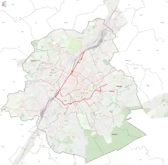 Plan au 1er janvier 1957.