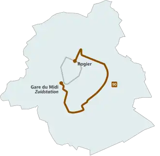 Voir la carte de la ligne.