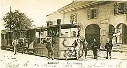 Locomotive 030T de la Société genevoise des chemins de fer à voie étroite (VE).