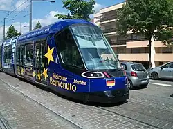 Autre vue de la rame « européenne »