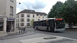 Le Citaro Facelift no&nbsp;8045 de Transdev Vaux le Pénil à Melun sur la ligne A.