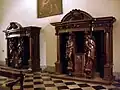Confessionnaux de l'basilique Saint-Servais, Maastricht (Daniël van Vlierden&nbsp;(en), c. 1700)