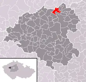 Localisation de Třeboc