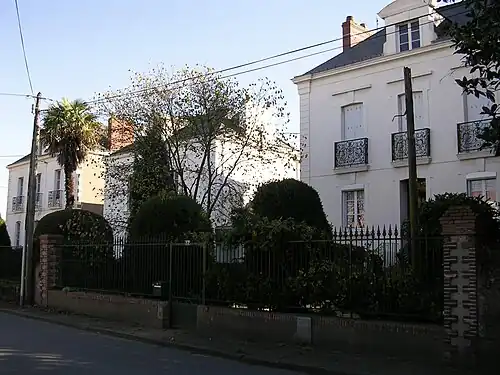 Maisons de capitaines à Trentemoult.
