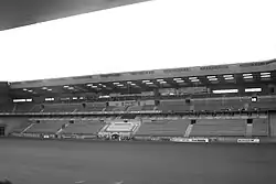 Tribune présidentielle.