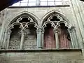 Croisillon sud, triforium côté ouest.