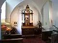 Autel de la chapelle latérale.