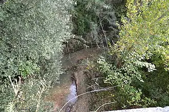 rivière Le Trignon, près de Sablet