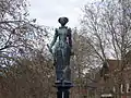 La statue (érigée vers 1955) de Trijn van Leemput à Utrecht.