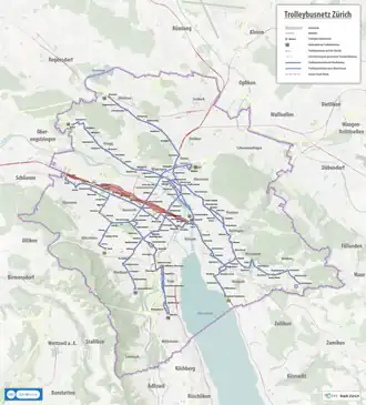 Image illustrative de l’article Trolleybus de Zurich