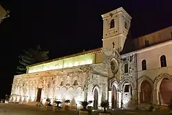 La cathédrale de Tropea.