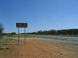 Un panneau en Australie.
