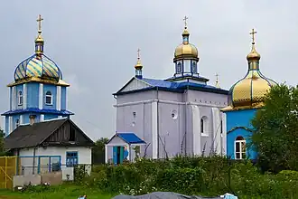 l'église de la Trinité de Trotsianets, classée.