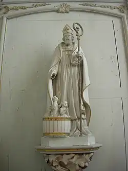 Église Saint-Georges : saint Nicolas.