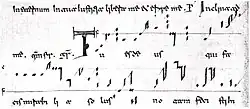  “Tu es deus” avec notation bénéventaine