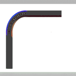 Tube-cintré intrados extrados