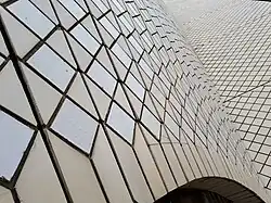 Tuiles de l'opéra de Sydney.