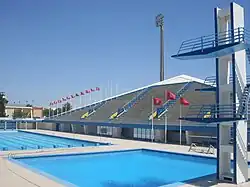 Photo de la piscine olympique.