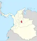 La province de Tunja en 1855