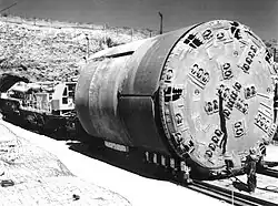 Tunnelier de Yucca Mountain