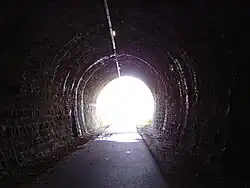 Tunnel entre Malmedy et Stavelot.